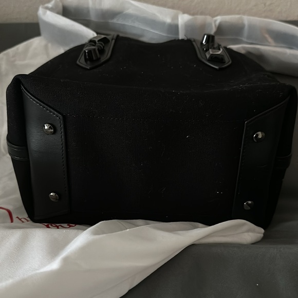 NWT Christian Louboutin Black/Black Small Frangibus Tote Bag and dust bag! - Picture 5 of 16